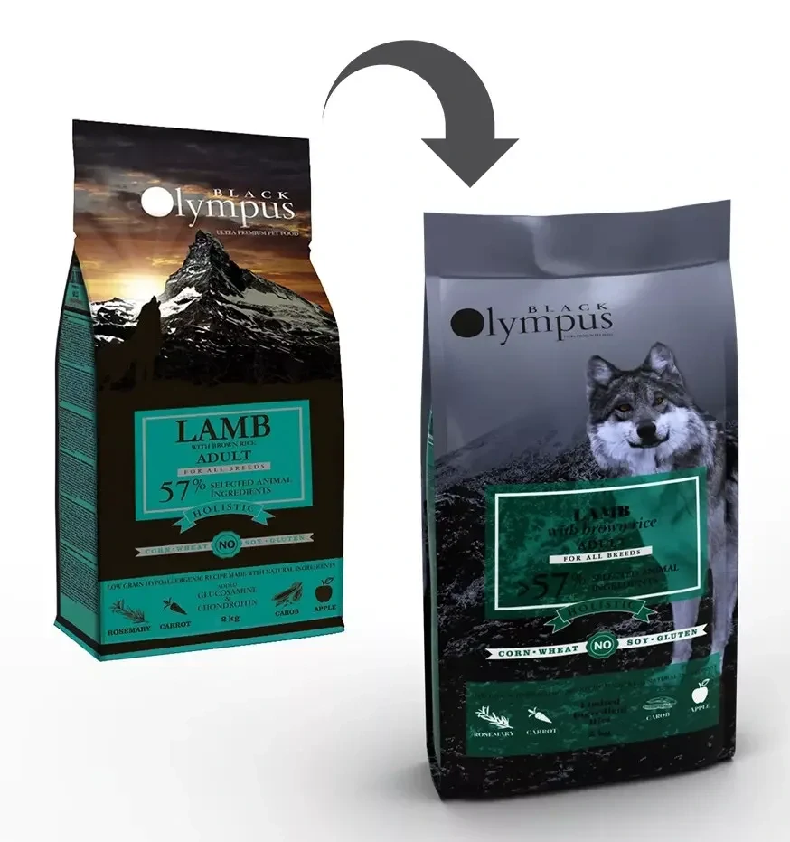 Black Olympus Lamb with brown rice adult 2kg