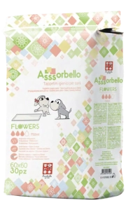 Ferribiella Assorbello Flowers 30ks (60x90cm)