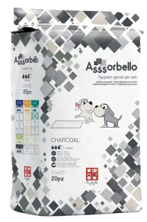 Ferribiella Assorbello charcoal 20ks (60x90cm)