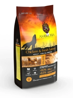 Ambrosia Chicken & fresh Salmon 2kg