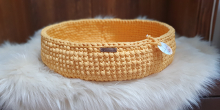 Handmade peliešok/banánová žltá.